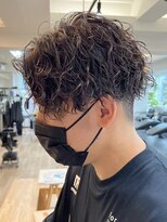 グッドタイムエフティフィフス 横浜西口(GoodTimes ft.fifth)&nbsp;ツイストスパイラルパーマセンターパートツーブロック刈り上げ