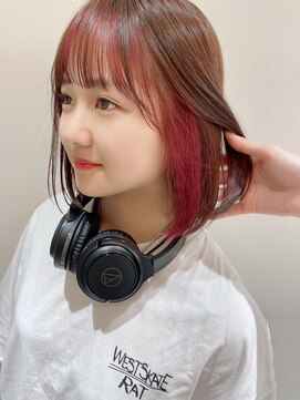 サンド 池袋(sand) イメチェン/インナーカラー/モード/ピンクヘア[池袋駅]