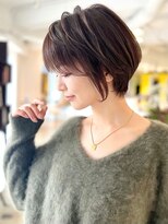 ロンドエニカ 大宮(Lond enika)&nbsp;切りっぱなしボブエアリーロング美髪ピンクブラウン[大宮]