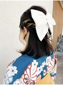 卒業式ヘアアレンジ