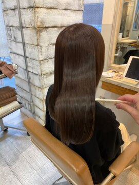 ジーナ 本八幡(Zina) 大人かわいい20代30代40代小顔ショコラベージュ　Zina本八幡