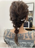 ロングスタイルが可愛い◎編み下ろしでオシャレさんに!