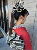 成人式アレンジ