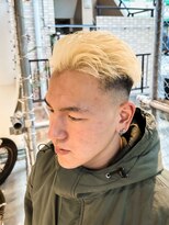 フジヤマ バーバー ショップ(FUJIYAMA BARBER SHOP) スキンフェードオールバック