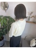 切りっぱなしボブ