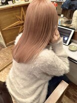 ラレイ(Lalei) 【白岩】オレンジベージュ/ブリーチカラー/夏カラー