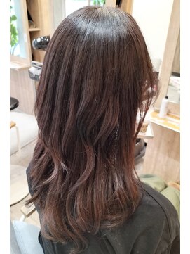 ヘアサロン アンフェール(Hair Salon Amfaire) 小林/やわらか縮毛矯正ミディアムレイヤー
