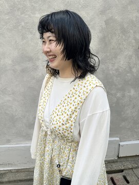 ニア 清澄白河(nir) 【清澄白河 半個室】 デザインカット × パーマ