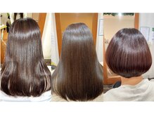 リアム ヘアアンドメイク(liam hair and make)の雰囲気（髪質改善メニューで艶のある美髪に。）