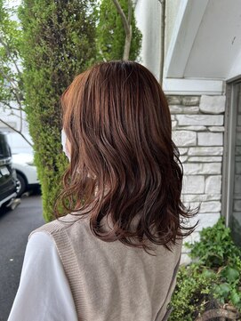 マカロンコワフュールドウシワカマル(macaron coiffure de ushiwakamaru) オレンジカラー