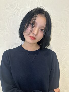 マイラグーン(MY LAGOON) 韓国ヘア/韓国ボブ/ダークカラー/顔まわりカット/髪質改善/U24