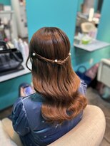 リエラ 新宿(RIERA) ハーフアップ