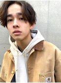 【green登戸】センターパート/メンズパーマ
