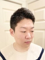 アットグラーロ 名古屋大須店 (＠GLARO)&nbsp;☆メンズの定番☆アップバングショートスタイル！