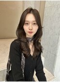 韓国巻き レイヤーカット 顔まわりカット