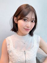 アルバム 銀座(ALBUM GINZA) くびれミディショートくびれヘア顔周りレイヤー_F20459