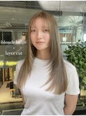 【友都】スタイリングも簡単！ハイトーンレイヤースタイル！