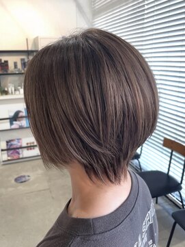 グランデュール 藤枝店(GRANDEUR) 軽めショートボブ/レイヤー/髪質改善/藤枝/島田/焼津/ショート