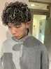 ★漢の極★カット＋ホワイトメッシュ　23100円