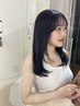 【asako指名限定】ブリーチなしダブルカラー＋似合わせカット＋TR