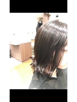 美容室 ベルナ(Beluna) 外はねストレートデジタルパーマ