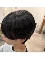 アウラ(AURA)&nbsp;フェザーパーマツイストフェザーニュアンスパーマメンズパーマ