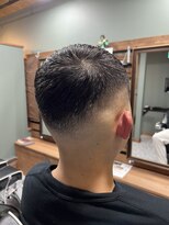 スタンドバーバー 柏(STAND BARBER)&nbsp;MEN’S HAIR/サーフカール/刈り上げセンターパート/柏/柏駅