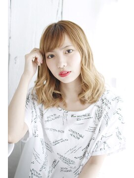 ティエル 町田店(tiel) 【町田】ナチュラルウェーブミディ