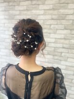 ヘアーアンドアイラッシュ ビス 下曽根店(Bis!)&nbsp;編込みアレンジ