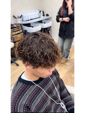 ヘアアンドフェイス ルースト(hair&face ROOST) MEN'S HAIR/波巻きスパイラル/波巻きパーマ/京都/円町