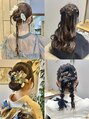 オーセンヘア(AUTHEN.HAIR)&nbsp;ヘアアレンジお任せください♪どんな長さでも可愛く仕上げます！