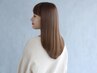 【美髪へくせ毛対策◎】骨格矯正カット+髪に優しい縮毛矯正 ¥18,800