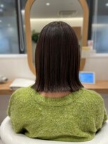 アドラーブル ココロ 新潟(adorable CoCoLo) 20代30代春◎透明感ウォームベージュくびれボブ