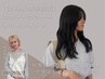 【yuna 指名限定】似合わせカット＋柔らか透明感カラー＋美髪TR→12500