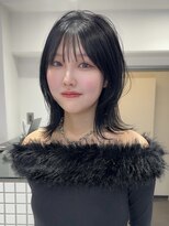 サンド ミュウ 横浜店(sand mieu)&nbsp;巻ける縮毛矯正で叶うくびれミディ