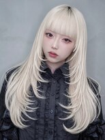 アルバム 銀座(ALBUM GINZA)&nbsp;ハイトーンロングレイヤー_F31891