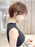 似合わせカット30代40代50代ショートボブくびれレイヤーカット