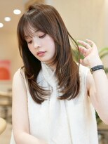 Refa公式プレミアムサロン　個室美容室Zina神戸三宮　髪質改善レイヤーカット&nbsp;髪質改善*ハッシュカット韓国デザインカラー*美髪【Zina三宮】