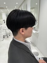 イフメンズサロン 柏(if men's salon)&nbsp;黒髪×刈り上げマッシュメンズショート
