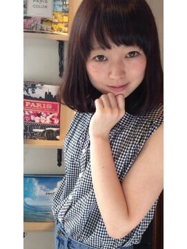 ヘアーデザイン シュシュ(hair design Chou Chou by Yone) ☆ChouChou☆大人かわいい暗髪ボブ