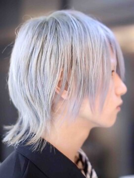 グリット ヘアプラスフォト(grit HAIR+PHOTO) 【grit.】YOHEI WORKS (ホワイトシルバー 0４)