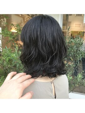 ホリデイズ ケアアンドスパ 練馬 豊島園(HOLIDAYS) 【HOLIDAYS】ハンパ丈ボブ×ダメージレス低温デジタルパーマ