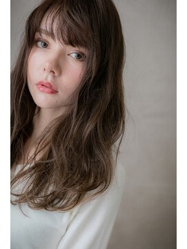 カバーヘア ブリス 川口(COVER HAIR bliss) 外国人風無造作ウェーブパーマのモテロングZ戸頭20代30代40代