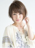 ヴェールウェーブブルージュ似アシメ合わせカット