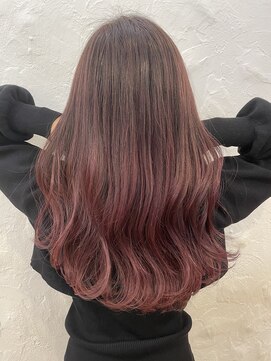 コルル 渋谷(COLULU) ピンクバイオレット ナチュラルグラデーション