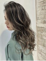 ボアップ 松山店(boappu) #バレイヤージュ#ダブルカラー