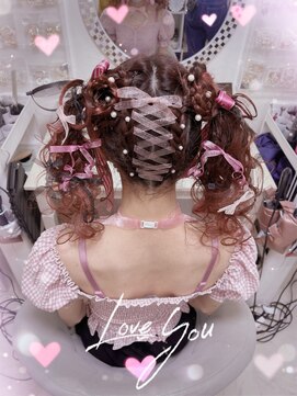 アチーブ 三宮(Achieve) ライブヘアセット(神戸三ノ宮ヘアセット専門店Achieve)