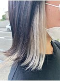 【夏休みを楽しもう♪】シールエクステでインナーカラー