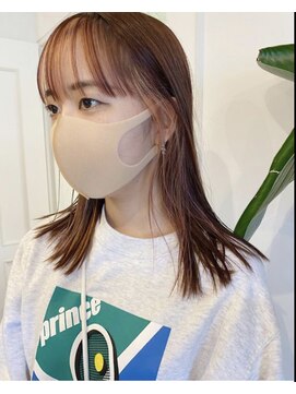 アンス 大阪梅田(ANs.) おしゃれなインナーカラー、ベージュカラー、ハイライト