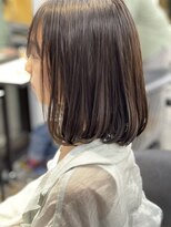 カーサ バイ ハミュウ たまプラーザ(CASA by Humium)&nbsp;20代30代40代大人可愛い小顔レイヤーナチュラルボブベージュ